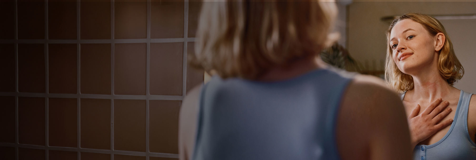 Mechanism of action page hero image. Patient portrayal.