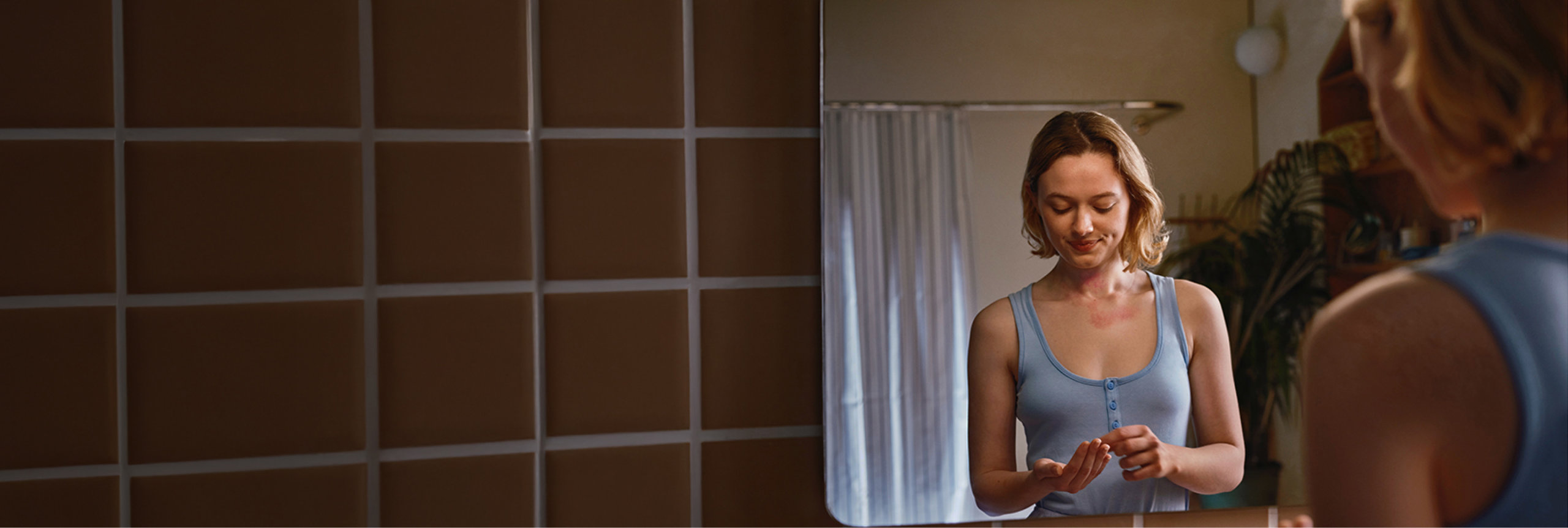 Unmet needs page hero image. Patient portrayal.