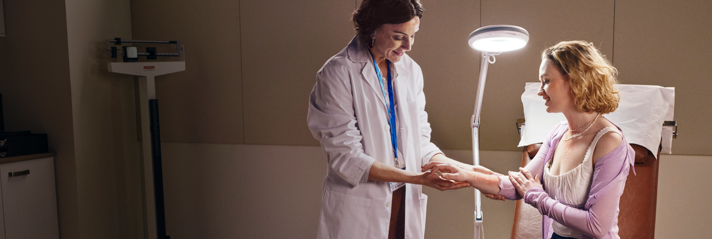 Resources page hero image. Patient portrayal.